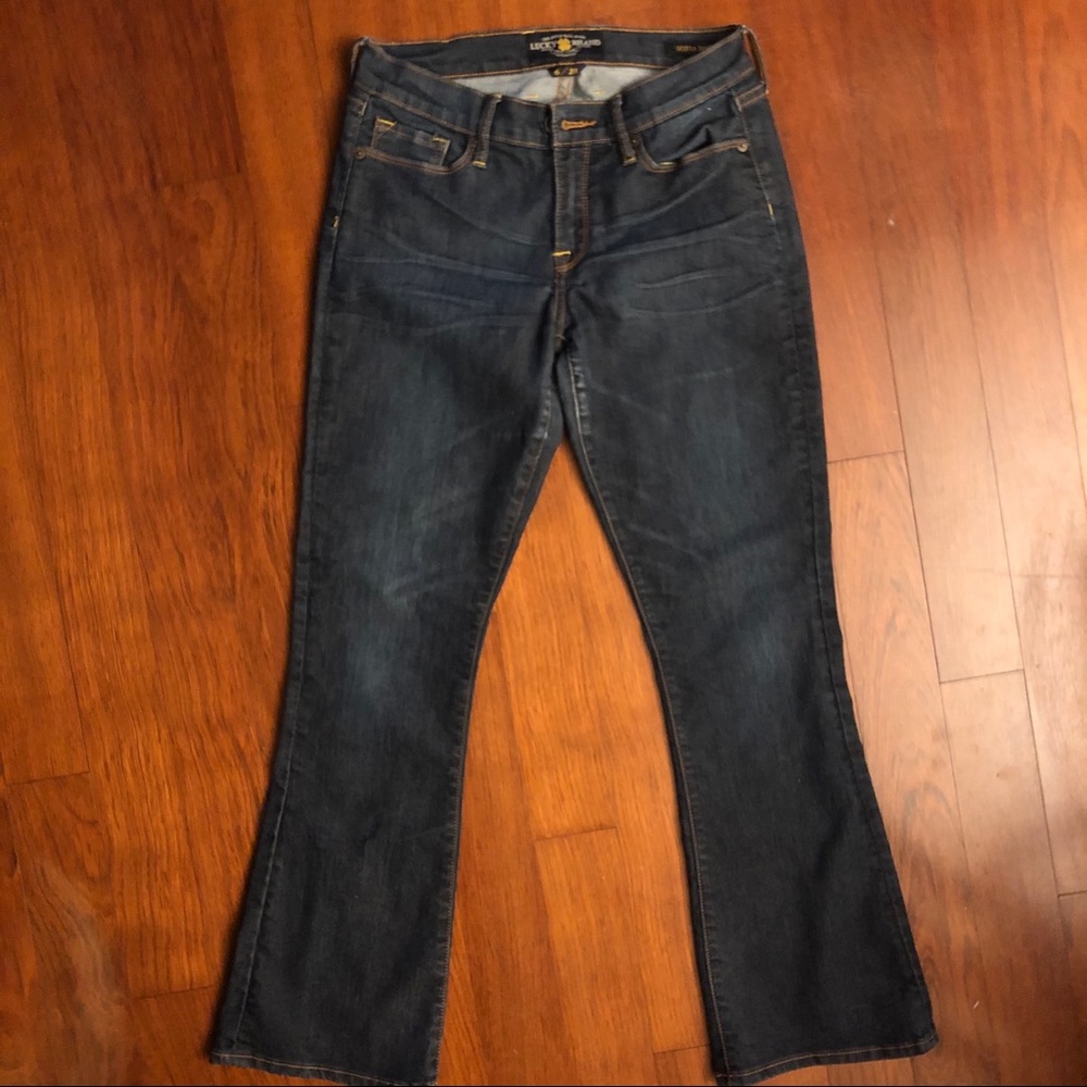 Lucky Brand Dark Blue Bootcut Jeans - Picture 2 of 8